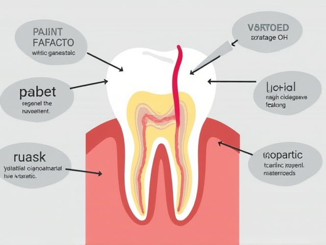 An illustration of dental pain causing factors