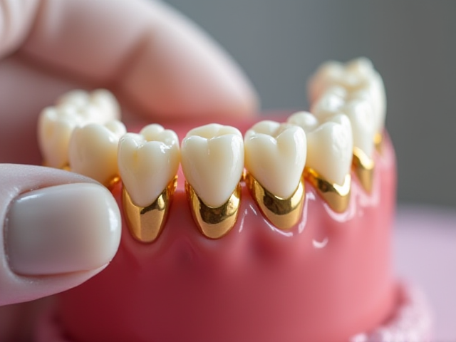 Types of dental treatment for gold crown