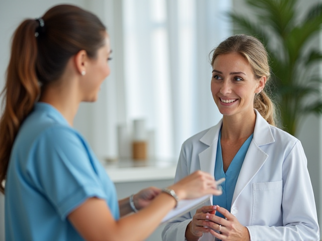 Consultation with a dermatology professional