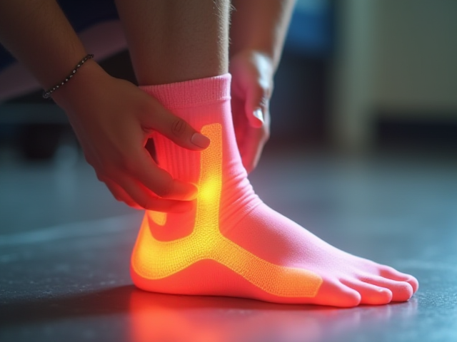 Tips for preventing ankle pain including proper footwear and stretching