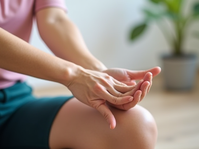 Stretching exercise for wrist relief