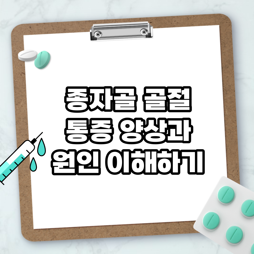 Read more about the article 종자골 골절 통증 양상과 원인 이해하기