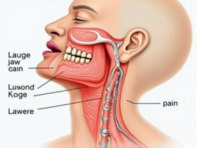 causes of jaw pain illustration