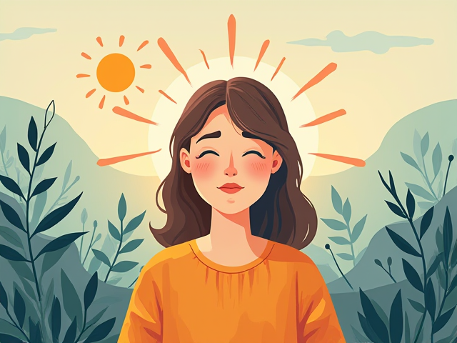 stress relief techniques illustration