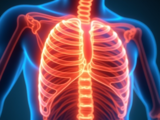 anatomy of rib cage and pain location on left side