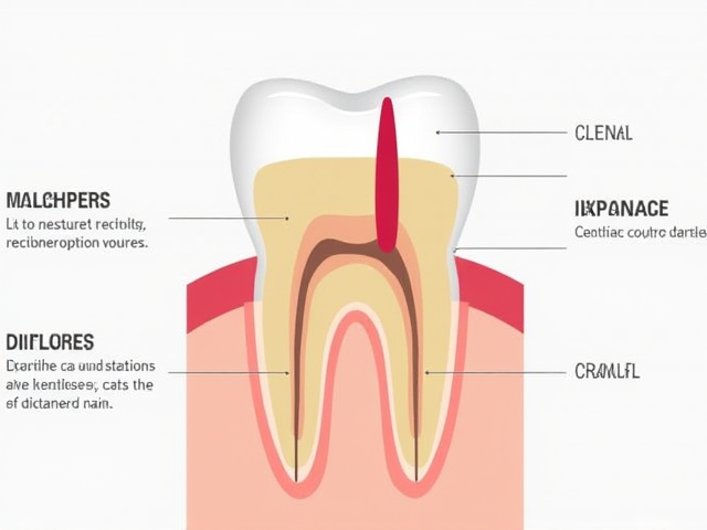 dental crown pain explanation diagram
