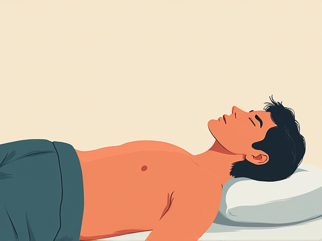 muscle relaxation illustration showing how pressing alleviates tension